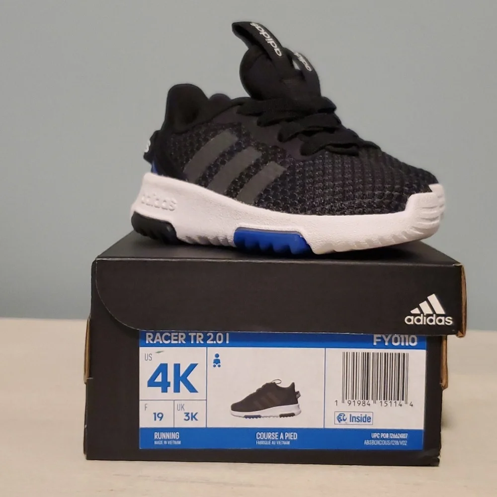 Toddler addidas shoes. Reposhing. they are too small - Picture 1 of 4